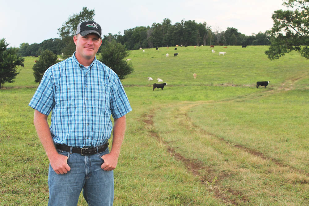 Despite tariffs impacting the agriculture industry, Glen Cope, a fourth-generation cattle producer at his family’s 3,000-acre farm in Aurora, says it’s business as usual for his operation.